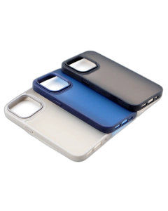 Apple iPhone 15 Pro Back Cover Smoky Matte Soft Case For Apple iPhone 15 Pro