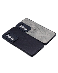 Oppo Reno 12 Back Cover Leather Style Soft Case For Oppo Reno 12
