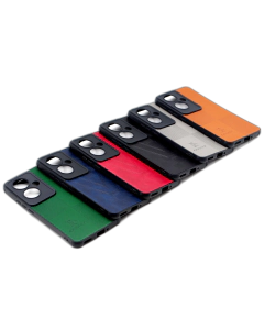 Oppo Reno 11F Back Cover Leather Style Soft Case For Oppo Reno 11F