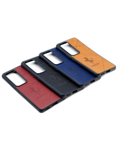 Vivo V30 Back Cover Leather Style Soft Case For Vivo V30