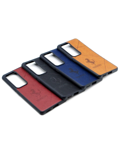Vivo V30 Pro Back Cover Leather Style Soft Case For Vivo V30 Pro