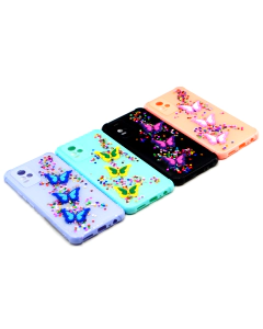 Vivo V21e Back Cover Fancy Glitter Butterfly Style Cover Case For Vivo V21e