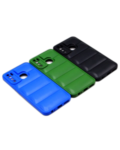 Infinix S5 Lite Back Cover Multicolour Soft Puff Case For Infinix S5 Lite