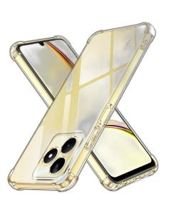 Realme C61 Back Cover Transparent Bumper Case For Realme C61