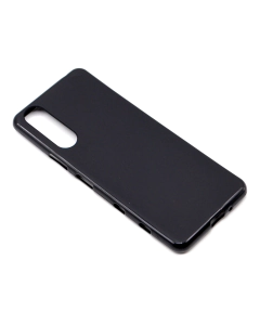 Sony Xperia 5 III Back Cover Soft Plain Black Case For Xperia 5 III