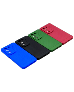 Infinix Hot 50 Back Cover Multicolour Soft Camera Protection Case For Hot 50