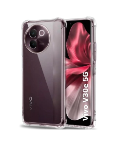 Vivo V30e Back Cover Transparent Extra Bumper Anti Shock Soft Crystal Clear Case For Vivo V30e