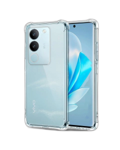 Vivo V29e Back Cover Transparent Extra Bumper Anti Shock Soft Crystal Clear Case For Vivo V29e