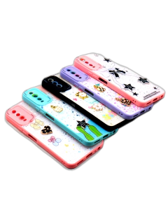 Vivo Y20s Back Cover Fancy Glitter Star Style Cover Case For Vivo Y20s