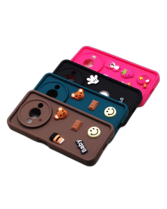 Xioami Redmi A3 Back Cover Fancy Bear Case Sweet Style Cover Case For Redmi A3