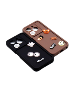 Tecno Spark Go 2024 Back Cover Fancy Bear Case Sweet Style Cover Case For Spark Go 2024