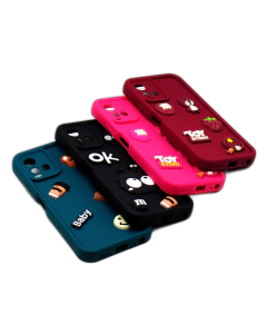 Vivo Y21A Back Cover Fancy Bear Case Sweet Style Cover Case For Vivo Y21A