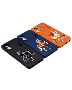 Oppo A18 Back Cover POLO Design Leather Type Soft For Oppo A18