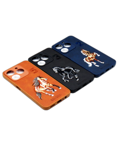 Realme C63 Back Cover POLO Design Leather Type Soft For Realme C63