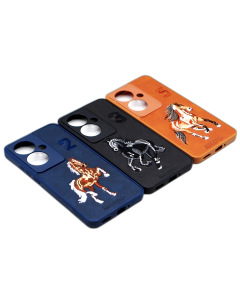 Oppo Reno 11F Back Cover POLO Design Leather Type Soft For Reno 11F