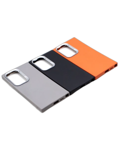 Samsung Galaxy S24 Ultra Back Cover Multicolour Soft Matte Silver Camera Style Case For Samsung S24 Ultra