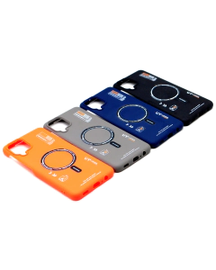 Samsung A12 Back Cover Multicolour Soft MagSafe Printed Stylish Case For Samsung A12