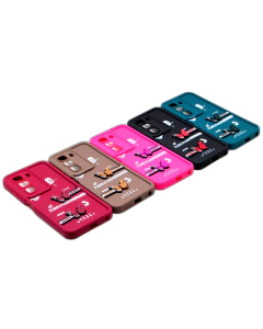 Infinix Hot 50 Back Cover Soft Butterfly Ladies Case For Hot 50