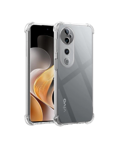 Vivo V40 Pro Back Cover Transparent Extra Bumper Anti Shock Soft Crystal Clear Case For Vivo V40 Pro