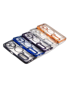Tecno Spark GO 1 A+ Quality Back Cover Soft Multi Chrome Border Camera Protection Cover For Tecno Spark GO 1