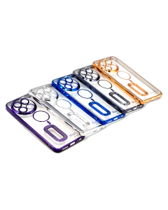 Tecno Spark 30 Pro A+ Quality Back Cover Soft Multi Chrome Border Camera Protection Cover For Tecno Spark 30 Pro
