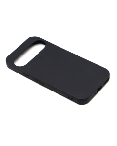 Google Pixel 9 Pro A+ Quality Back Cover Soft Plain Black Case For Pixel 9 Pro