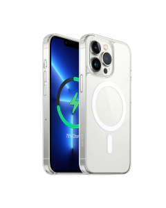 Iphone 14 Pro Max A+ Quality Back Cover Magnatic Magsafe Transparent Case For Iphone 14 Pro Max