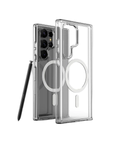 Samsung S24 Ultra A+ Quality Back Cover Magnatic Magsafe Transparent Case For Samsung S24 Ultra