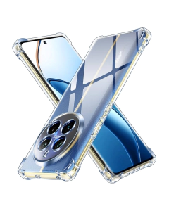 Realme 12 Plus 5G Back Cover Transparent Extra Bumper Anti Shock Soft Crystal Clear Case For Realme 12 Plus 5G