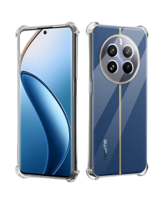 Realme 12 5G Back Cover Transparent Extra Bumper Anti Shock Soft Crystal Clear Case For Realme 12 5G