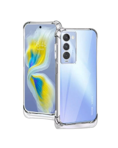 Tecno Camon 18 Premier Back Cover Transparent Extra Bumper Anti Shock Soft Crystal Clear Case For Tecno Camon 18 Premier