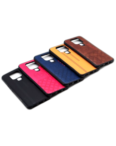 Tecno Camon 16 Back Cover Multicolour Leather Case For Camon 16
