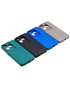 Infinix Smart 8 Back Cover Multicolour Soft Matte Camera Protection Case For Smart 8