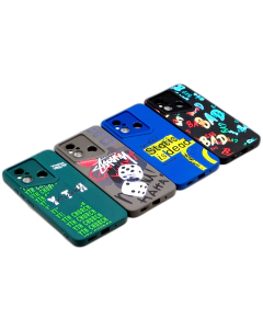Xiaomi Redmi 12C Back Cover Multicolour Soft Matte Camera Protection Case For Redmi 12C