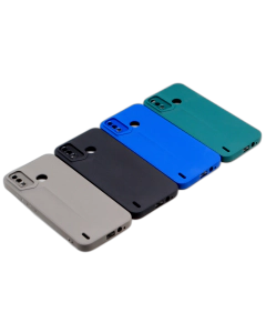 Tecno Spark 6 Go Back Cover Multicolour Soft Matte Camera Protection Case For Spark 6 Go