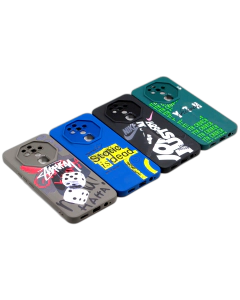 Tecno Camon 16 Back Cover Multicolour Soft Matte Camera Protection Case For Camon 16