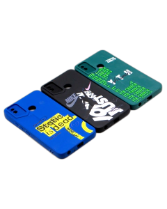 Tecno pop 4 Back Cover Multicolour Soft Matte Camera Protection Case For Pop 4