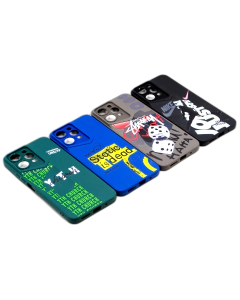 Xiaomi Redmi 12 Back Cover Multicolour Soft Matte Camera Protection Case For Redmi 12