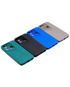 Tecno Pop 5 Lite Back Cover Multicolour Soft Matte Camera Protection Case For Pop 5 Lite