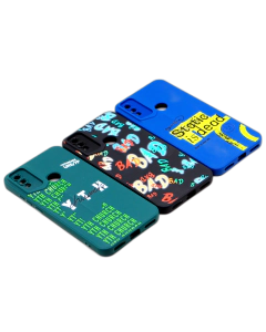 Huawei Y6 2019 Back Cover Multicolour Soft Matte Camera Protection Case For Y6 2019