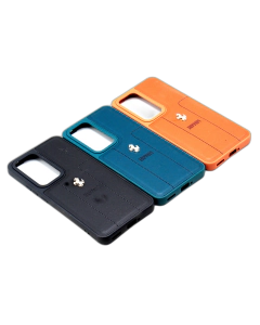Oppo Reno 12 Back Cover Multicolour Soft Ferrari Logo Style Leather Case For Oppo Reno 12