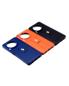 Tecno Camon 30 Back Cover Multicolour Soft Ferrari Logo Style Leather Case For Tecno Camon 30