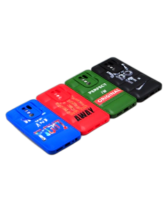 Xiaomi Redmi 9 Back Cover Multicolour Soft Puff Case For Xiaomi Redmi 9