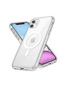 Apple iPhone 11 Transparent Magsafe Back Cover For Apple iPhone 11