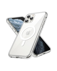 Apple iPhone 11 pro Transparent Magsafe Back Cover For Apple iPhone 11 pro