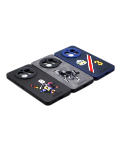 Realme 12 Plus Back Cover POLO Design Leather Type Soft Back Cover For Realme 12 Plus