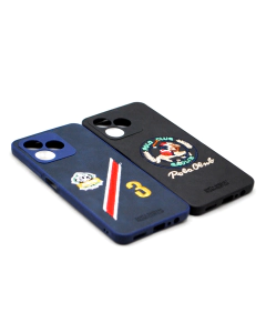 Realme C21 Back Cover POLO Design Leather Type Soft Back Cover For Realme C21