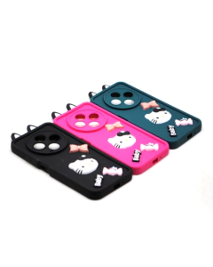 Xiaomi Redmi 14c Back Cover Fancy Kitty Case Sweet Style Cover For Xiaomi Redmi 14c