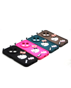 Tecno Spark 30c Back Cover Fancy Kitty Case Sweet Style Cover For Tecno Spark 30c