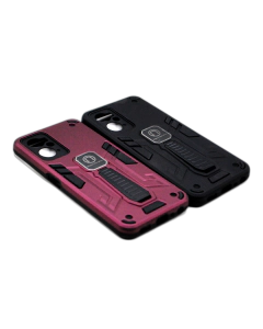 Oppo A96 Back Cover A+ Quality Armor Stand Stylish Hard Case For Oppo A96